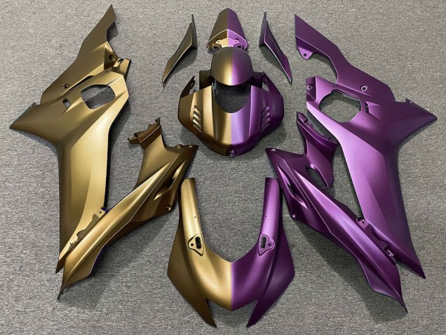 Or Mat Violet Diviser Carénage Moto Yamaha YZF R6 2017-2023
