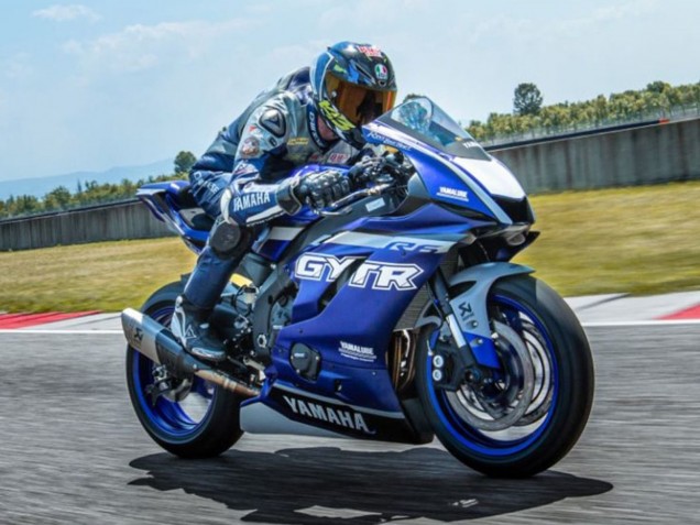 Bleu Argent GYTR Carénage Moto Yamaha YZF R6 2017-2023