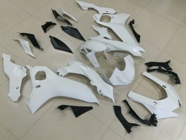 Blanc Carénage Moto Yamaha YZF R6 2017-2025