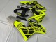 Jaune Noir Mat Carénage Moto Triumph Daytona 675 Triple 2006-2008