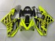 Jaune Noir Mat Carénage Moto Triumph Daytona 675 Triple 2006-2008