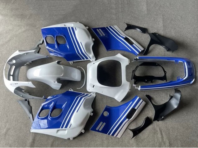 Blanc Bleu Carénage Moto Honda CBR1000F Hurricane 1987-1988