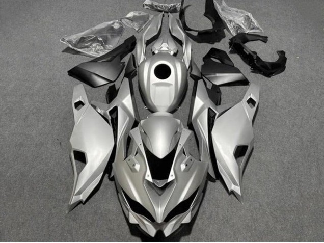 Argent Noir Carénage Moto Kawasaki ZX4R ZX-4RR 2019-2025