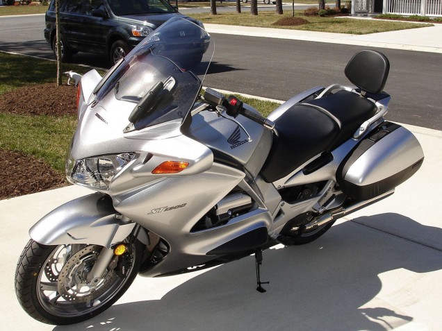 Argent Noir Mat Carénages Moto Honda ST1300 2002-2016