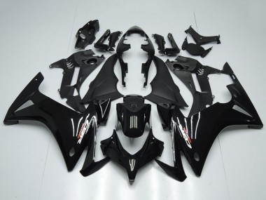 Noir Brillant Noir Mat Carénages Moto Honda CBR500R 2013-2015 Pas Chère