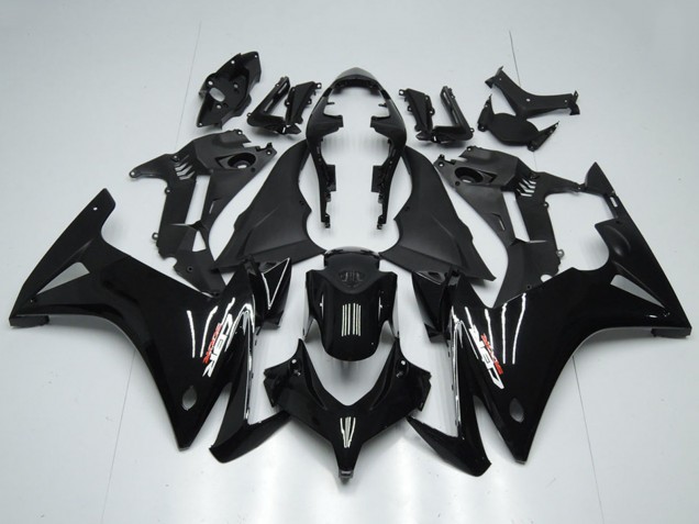 Noir Brillant Noir Mat Carénages Moto Honda CBR500R 2013-2015