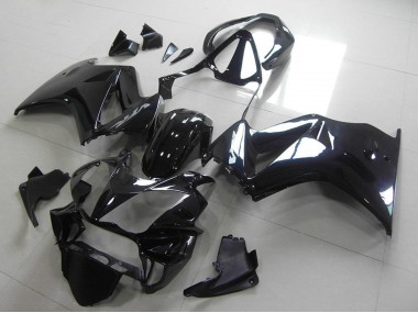 Noir Brillant Kits Carénages Moto Honda VFR 800 2002-2013 Pas Chère