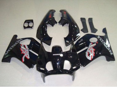 Noir Brillant Carénage Moto Honda CBR250RR MC19 1988-1989 Pas Chère