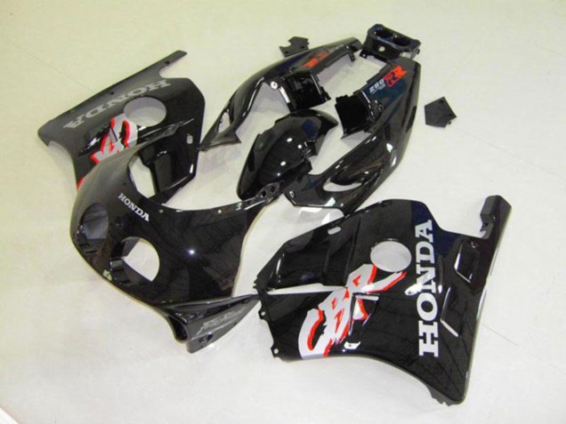 Noir Brillant Carénage Moto Honda CBR250RR MC22 1990-1998