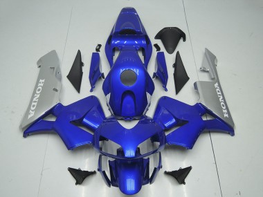 Argent Bleu Carénages Moto Honda CBR600RR 2003-2004 Pas Chère