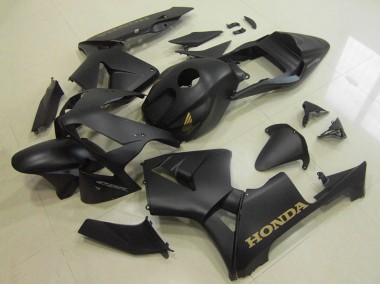 Noir Mat Or Décalque Carénage Moto Honda CBR600RR 2003-2004 Pas Chère