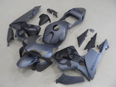 Gris Mat Noir Carénage Moto Honda CBR600RR 2003-2004 Pas Chère