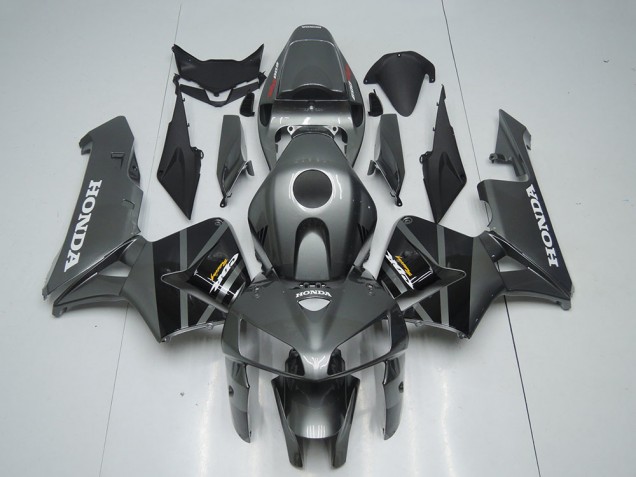 Gris Noir Kits Carénages Moto Honda CBR600RR 2005-2006