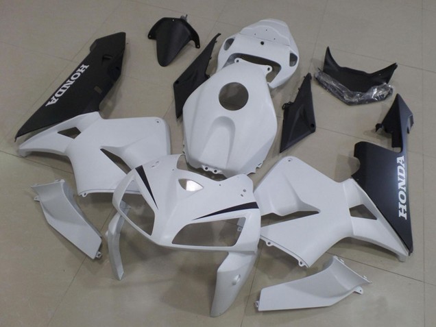 Blanc Noir Kit Carénage Moto Honda CBR600RR 2005-2006