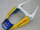 Bleu Blanc Jaune Rothmans Carénage Moto Honda CBR600RR 2005-2006