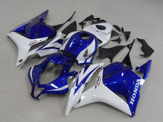 Blanc Bleu Carénage Moto Honda CBR600RR 2009-2012