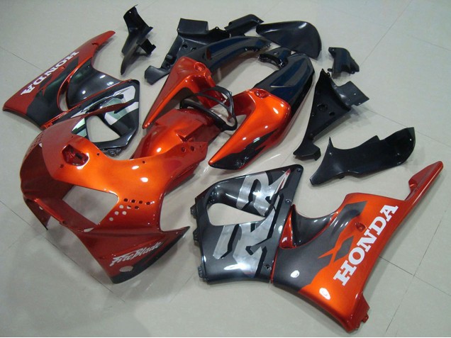 Orange Gris Carénage Moto Honda CBR900RR 919 1998-1999