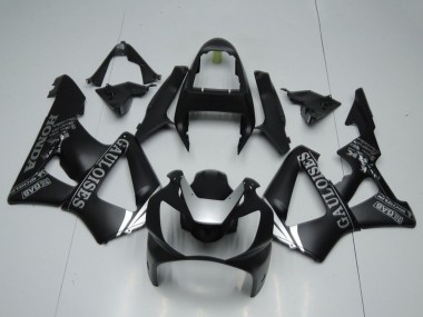 Noir Mat Argent Cauloises Carénage Moto Honda CBR900RR 929 2000-2001 Pas Chère
