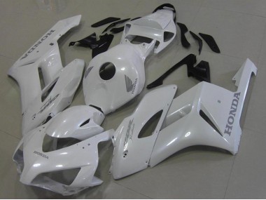 Blanc Argent Décalque Carénage Moto Honda CBR1000RR 2006-2007 Pas Chère