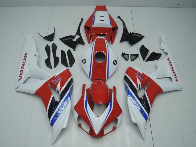 Blanc Rouge Bleu Noir HRC Carénage Moto Honda CBR1000RR 2006-2007