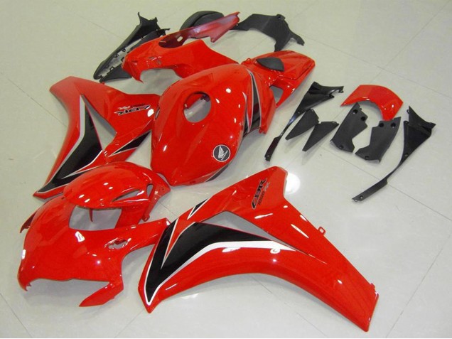 Rouge Noir Brillant Kit Carénage Moto Honda CBR1000RR 2008-2011