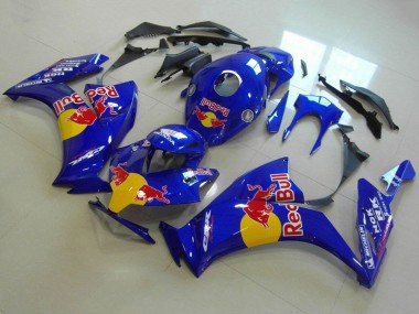 Bleu Jaune Red Bull Carénage Moto Honda CBR1000RR 2012-2016 Pas Chère