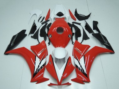 Blanc Rouge Noir Carénages Moto Honda CBR1000RR 2012-2016 Pas Chère