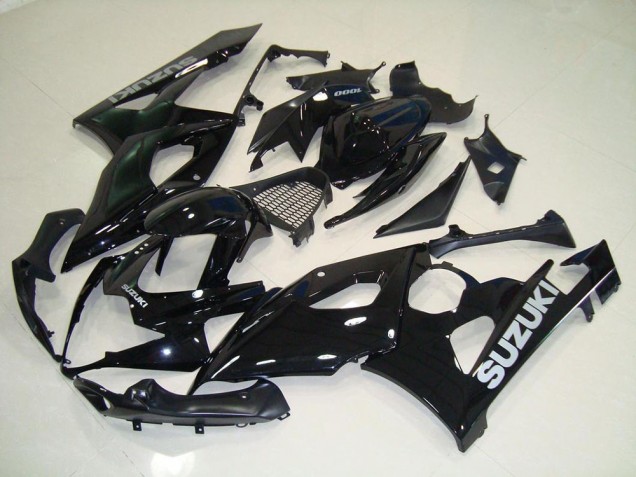 Noir Brillant Carénage Moto Suzuki GSXR 1000 2005-2006