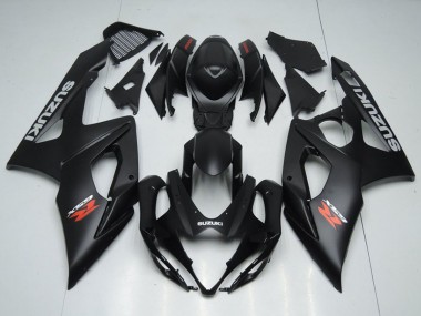 Noir Mat Kits Carénages Moto Suzuki GSXR 1000 2005-2006 Pas Chère