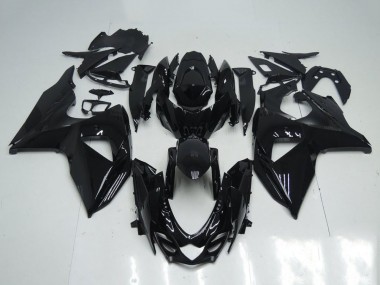 Noir Brillant Kits Carénages Moto Suzuki GSXR 1000 2009-2016 Pas Chère