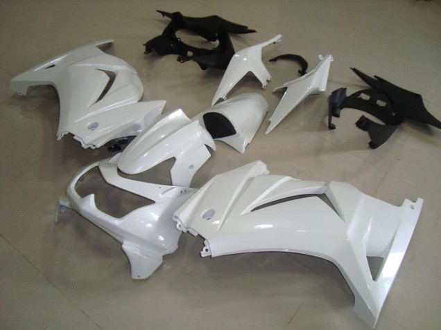 Blanc Perle Carénage Moto Kawasaki ZX250R 2008-2012