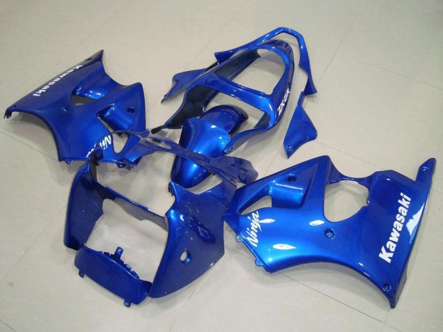 Bleu Carénage Moto Kawasaki ZX6R 2000-2002