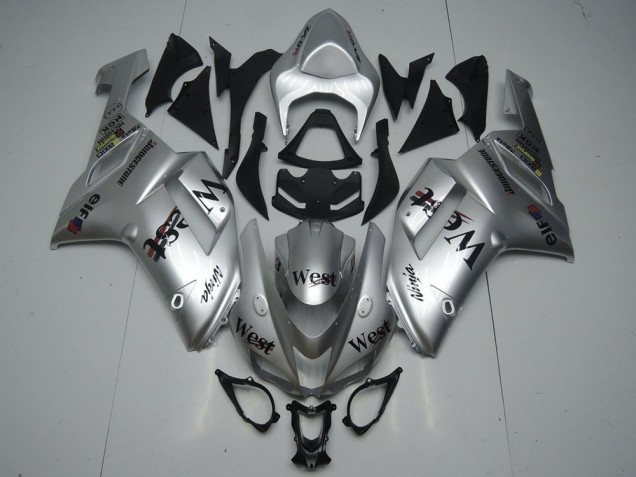 Argent West Carénage Moto Kawasaki ZX6R 2007-2008