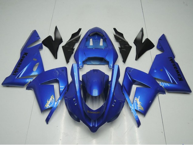 Bleu Carénage Moto Kawasaki ZX10R 2004-2005