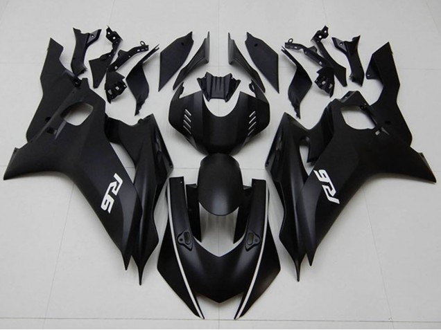 Noir Mat Carénage Moto Yamaha YZF R6 2017-2023