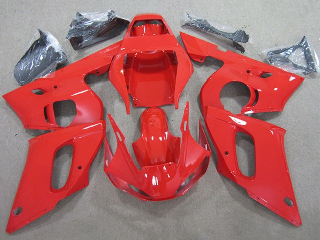 Rouge Carénage Moto Yamaha YZF R6 1998-2002