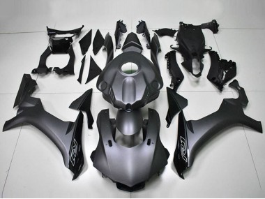 Noir Mat Noir Brillant Carénages Moto Yamaha YZF R1 2015-2019 Pas Chère
