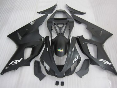 Noir Mat Blanc Décalque Carénage Moto Yamaha YZF R1 2000-2001 Pas Chère