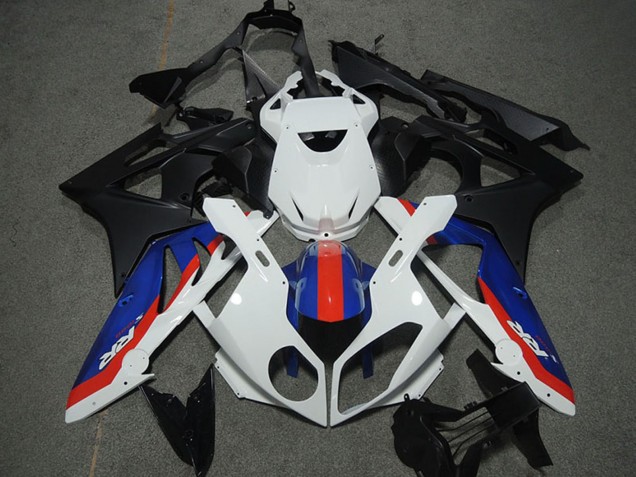 Blanc Rouge Bleu Noir Mat Kits Carénages Moto BMW S1000RR 2009-2014