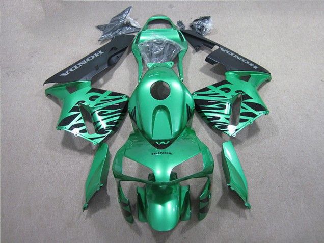Vert Noir Carénages Moto Honda CBR600RR 2005-2006