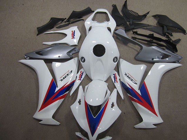 Blanc Bleu Rouge Argent HRC Carénage Moto Honda CBR1000RR 2012-2016