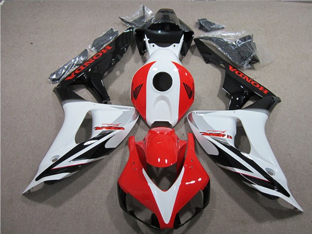 Blanc Rouge Noir Brillant Fireblade Carénage Moto Honda CBR1000RR 2006-2007