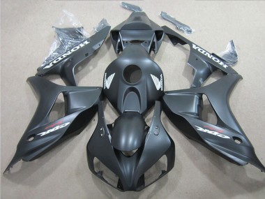 Noir Mat Blanc Décalque Carénage Moto Honda CBR1000RR 2006-2007 Pas Chère