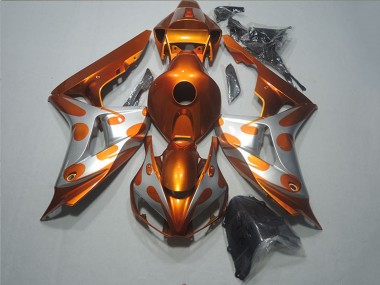 Argent Or Foncé Carénage Moto Honda CBR1000RR 2006-2007 Pas Chère