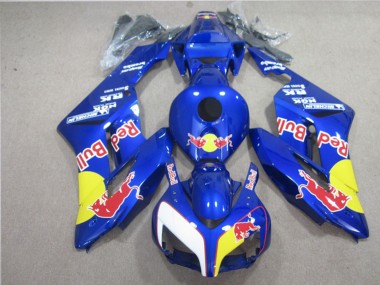Bleu Jaune Blanc Red Bull Carénage Moto Honda CBR1000RR 2004-2005 Pas Chère