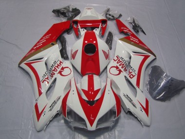 Blanc Rouge Pramac Carénage Moto Honda CBR1000RR 2004-2005 Pas Chère