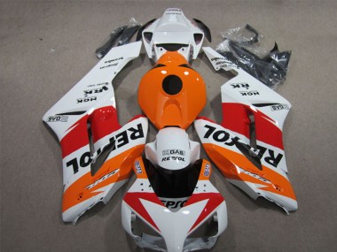 Blanc Orange Rouge Noir Repsol Carénage Moto Honda CBR1000RR 2004-2005 Pas Chère
