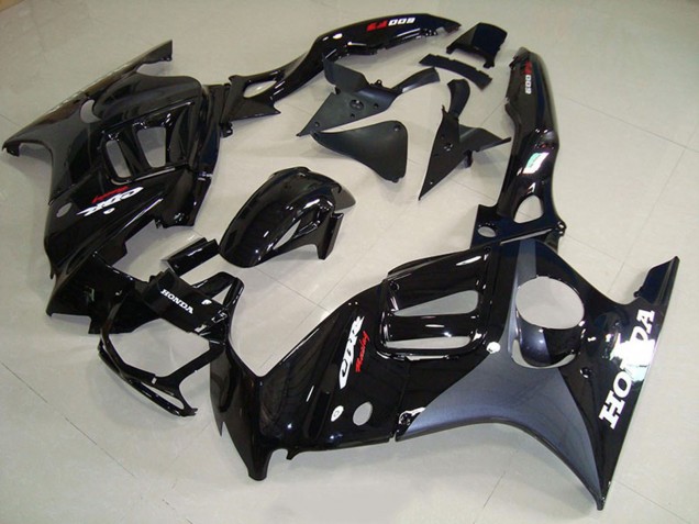 Noir Brillant Noir Mat Carénage Moto Honda CBR600 F3 1995-1996