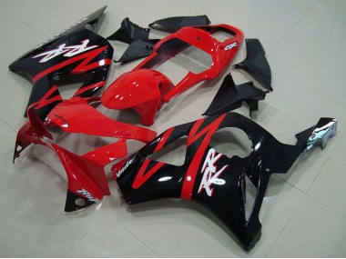 Rouge Noir Brillant Bande Carénages Moto Honda CBR900RR 954 2002-2003 Pas Chère