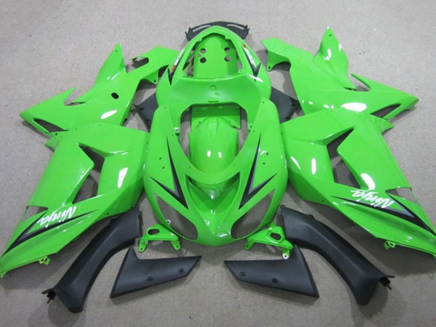 Vert Carénage Moto Kawasaki ZX6R 2013-2018